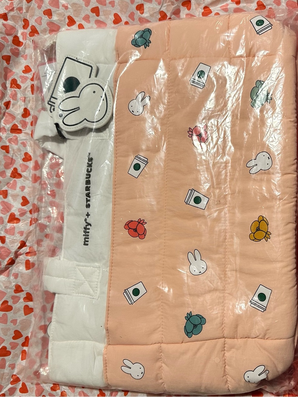 Starbucks Miffy Quilted Tote & Pouch